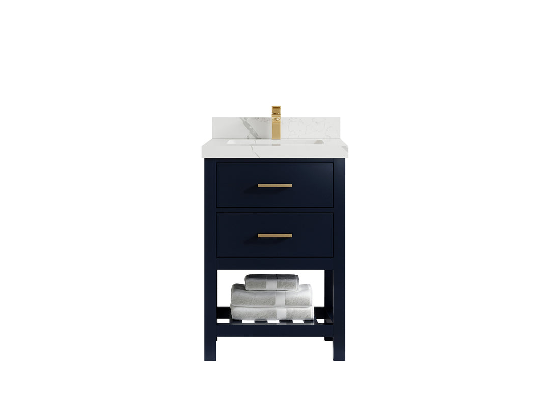 Parker 24 in. W x 22 in. D Single Sink Bathroom Vanity