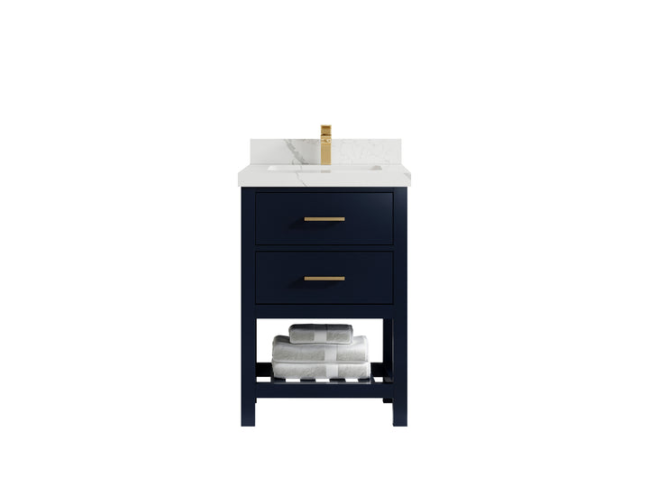 Parker 24 in. W x 22 in. D Single Sink Bathroom Vanity - photo 17