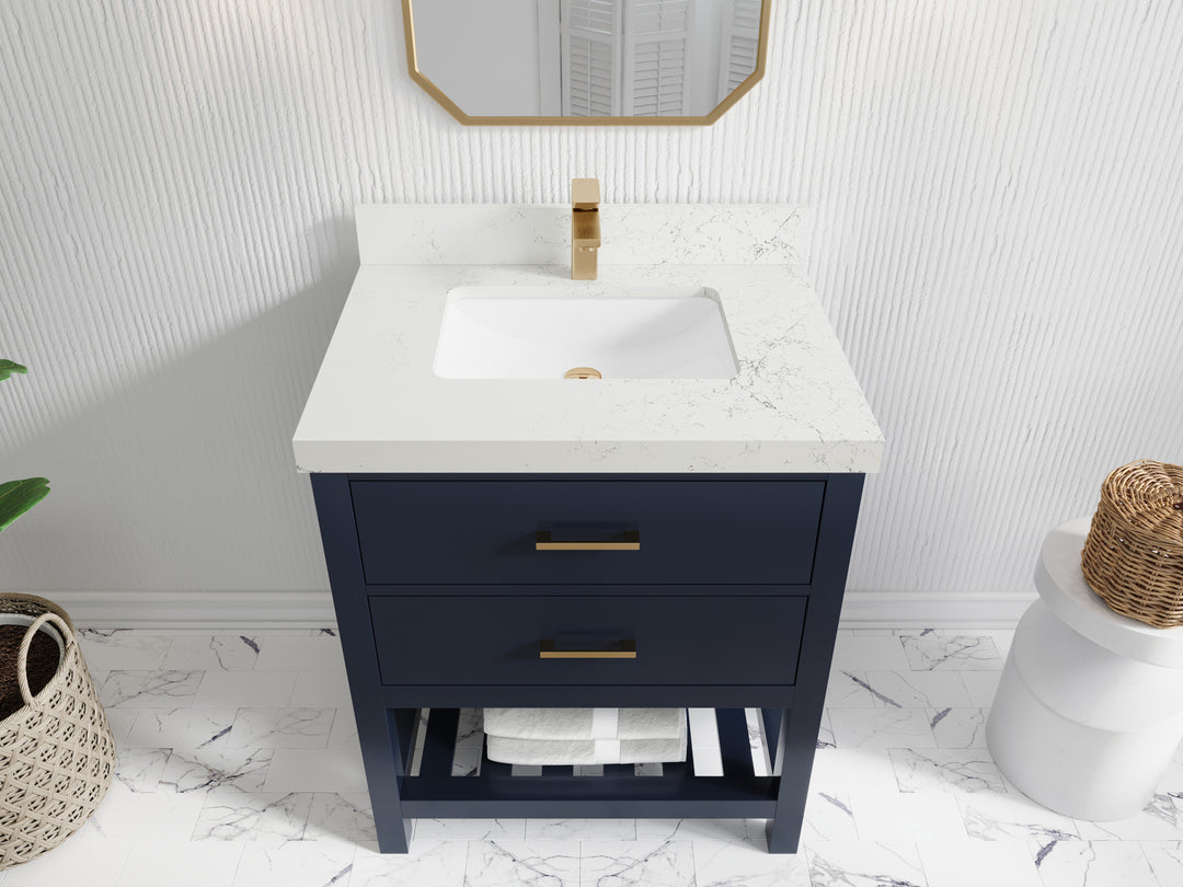 Parker 30 in. W x 22 in. D Single Sink Bathroom Vanity