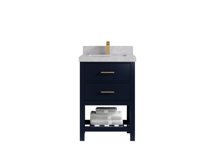 Parker 24 in. W x 22 in. D Single Sink Bathroom Vanity - photo 25