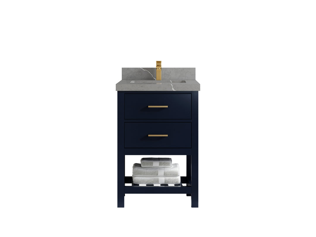 Parker 24 in. W x 22 in. D Single Sink Bathroom Vanity