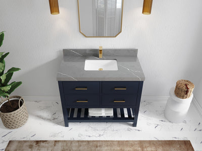 Parker 42 in. W x 22 in. D Single Sink Bathroom Vanity