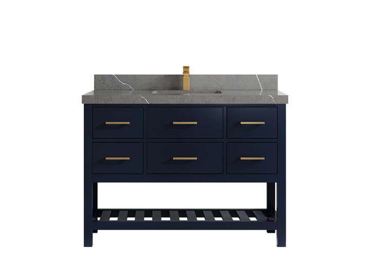 Parker 48 in. W x 22 in. D Single Sink Bathroom Vanity - photo 26