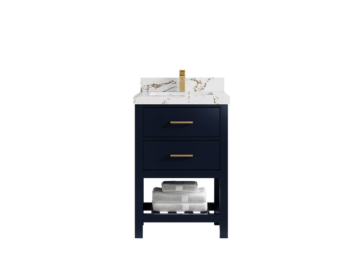 Parker 24 in. W x 22 in. D Single Sink Bathroom Vanity - photo 29