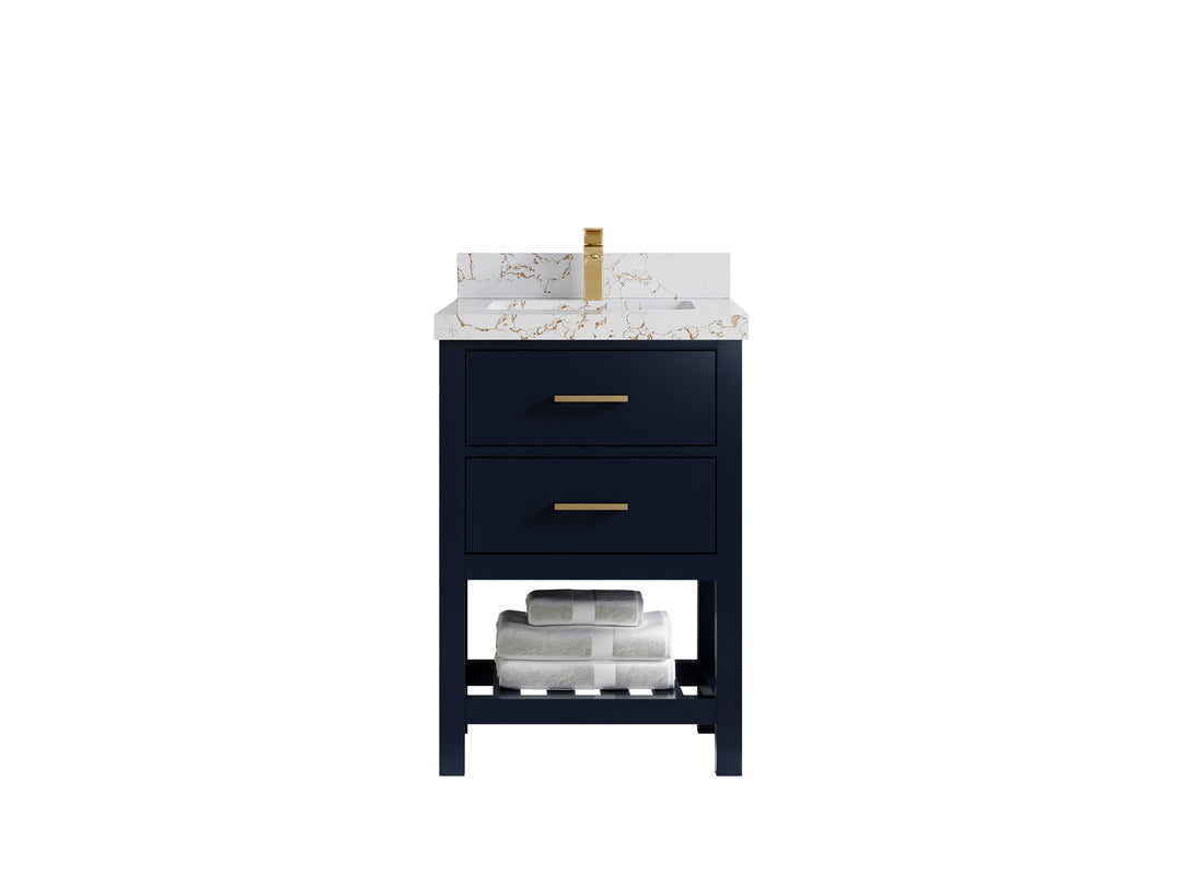Parker 24 in. W x 22 in. D Single Sink Bathroom Vanity