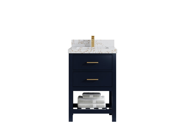 Parker 24 in. W x 22 in. D Single Sink Bathroom Vanity - photo 31