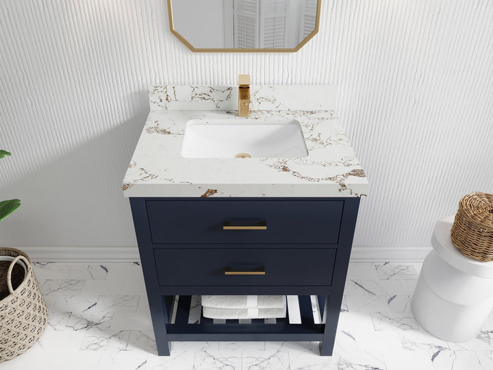 Parker 30 in. W x 22 in. D Single Sink Bathroom Vanity - photo 30