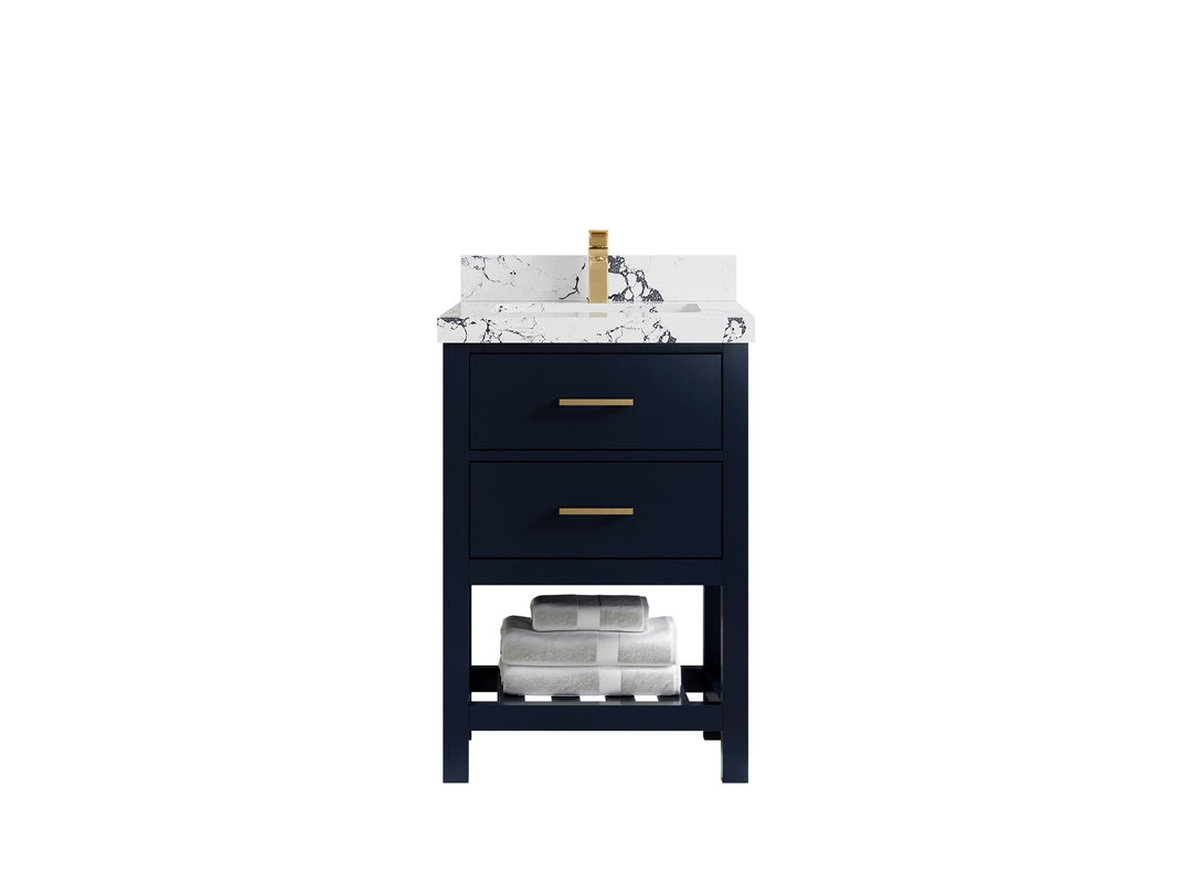 Parker 24 in. W x 22 in. D Single Sink Bathroom Vanity