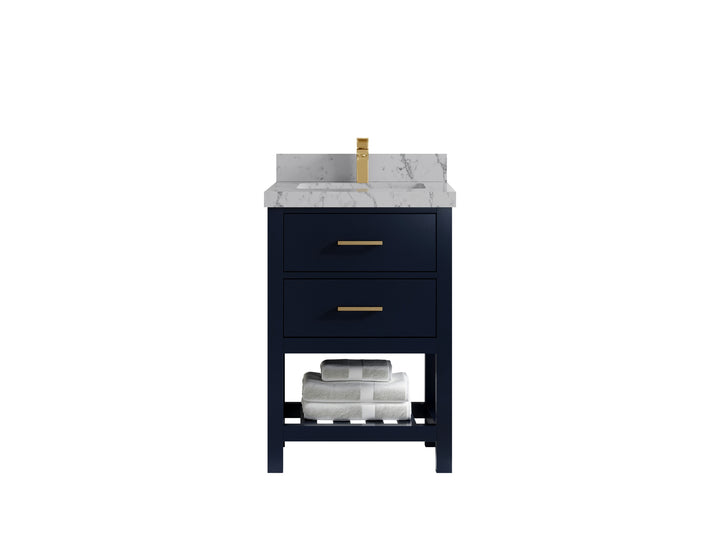 Parker 24 in. W x 22 in. D Single Sink Bathroom Vanity - photo 35