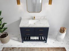 Parker 42 in. W x 22 in. D Single Sink Bathroom Vanity - photo 34