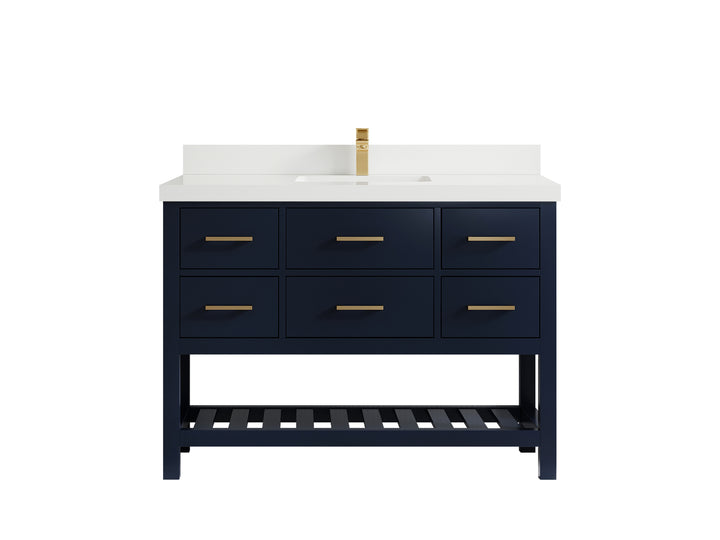 Parker 48 in. W x 22 in. D Single Sink Bathroom Vanity - photo 36