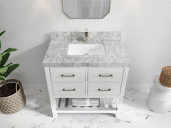 Parker 36 in. W x 22 in. D Single Sink Bathroom Vanity - photo 20