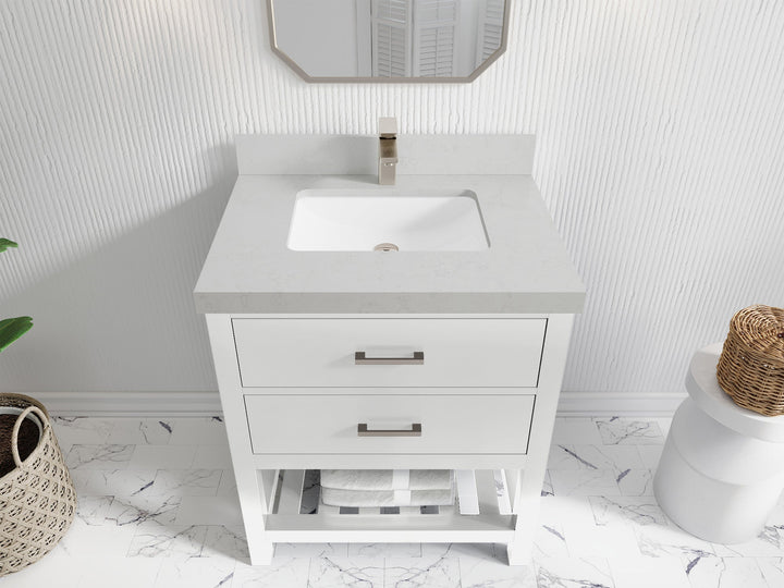 Parker 30 in. W x 22 in. D Single Sink Bathroom Vanity - photo 22