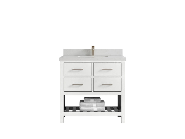 Parker 36 in. W x 22 in. D Single Sink Bathroom Vanity - photo 23