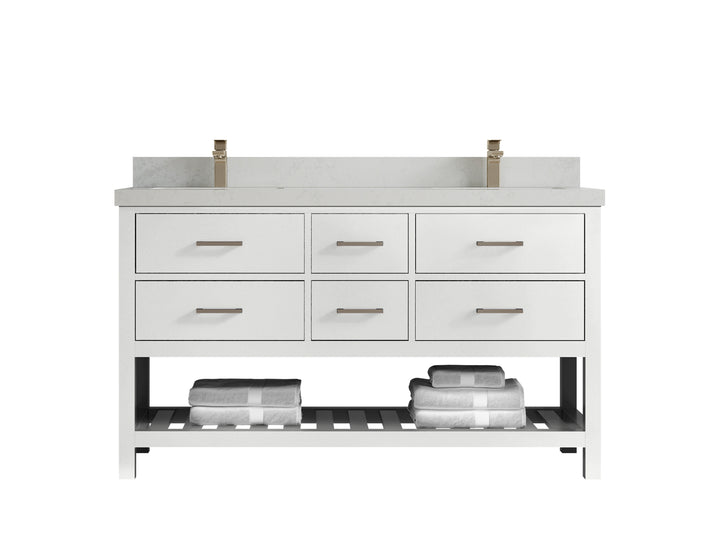 Parker 60 in. W x 22 in. D Double Sink Bathroom Vanity - photo 10