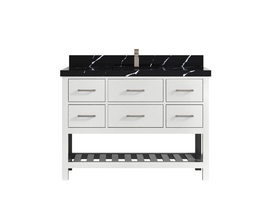 Parker 48 in. W x 22 in. D Single Sink Bathroom Vanity