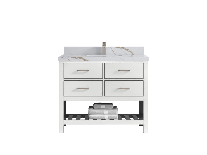 Parker 42 in. W x 22 in. D Single Sink Bathroom Vanity - photo 12