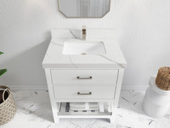 Parker 30 in. W x 22 in. D Single Sink Bathroom Vanity - photo 13
