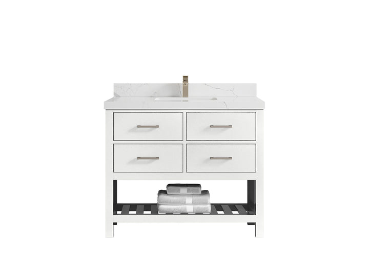 Parker 42 in. W x 22 in. D Single Sink Bathroom Vanity - photo 14