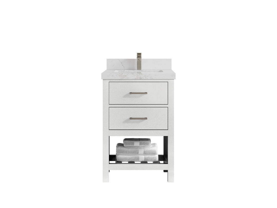 Parker 24 in. W x 22 in. D Single Sink Bathroom Vanity