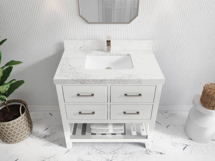 Parker 36 in. W x 22 in. D Single Sink Bathroom Vanity - photo 15