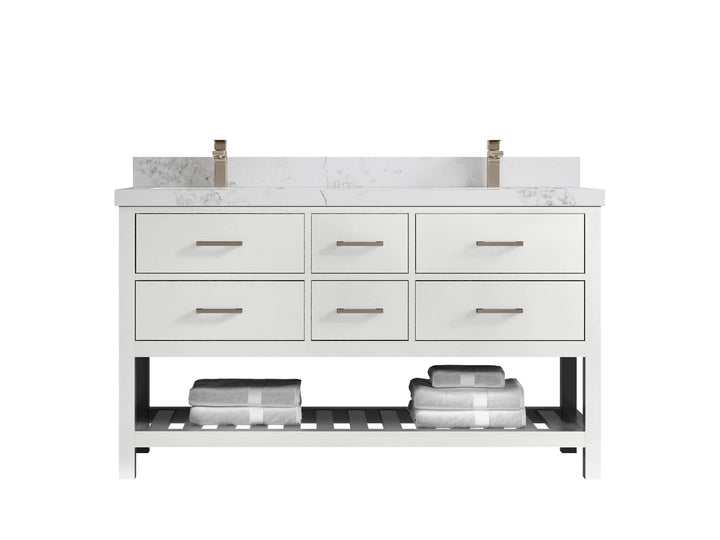 Parker 60 in. W x 22 in. D Double Sink Bathroom Vanity - photo 18
