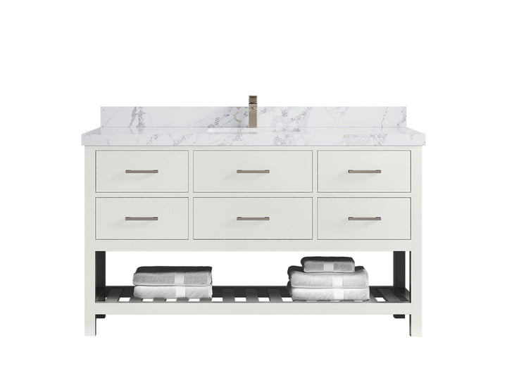 Parker 60 in. W x 22 in. D Single Sink Bathroom Vanity - photo 20