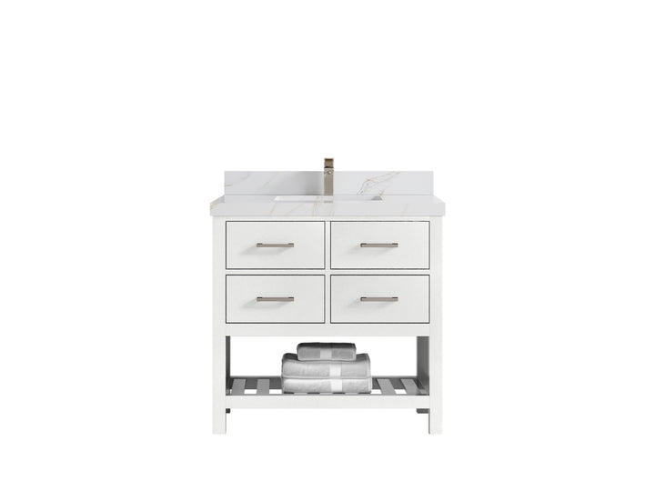 Parker 36 in. W x 22 in. D Single Sink Bathroom Vanity - photo 19
