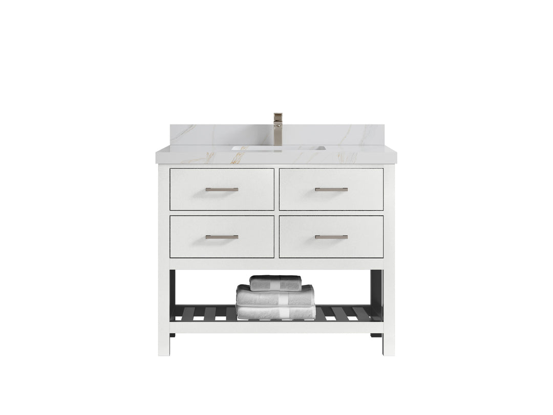 Parker 42 in. W x 22 in. D Single Sink Bathroom Vanity