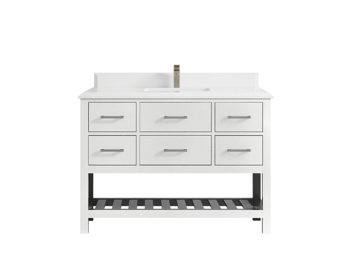 Parker 48 in. W x 22 in. D Single Sink Bathroom Vanity - photo 49