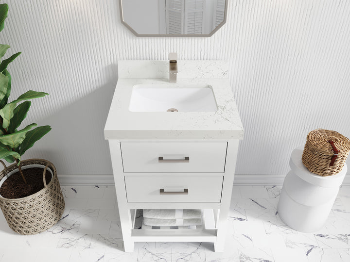 Parker 24 in. W x 22 in. D Single Sink Bathroom Vanity - photo 21