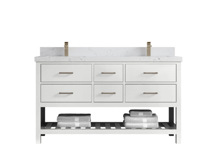Parker 60 in. W x 22 in. D Double Sink Bathroom Vanity - photo 24