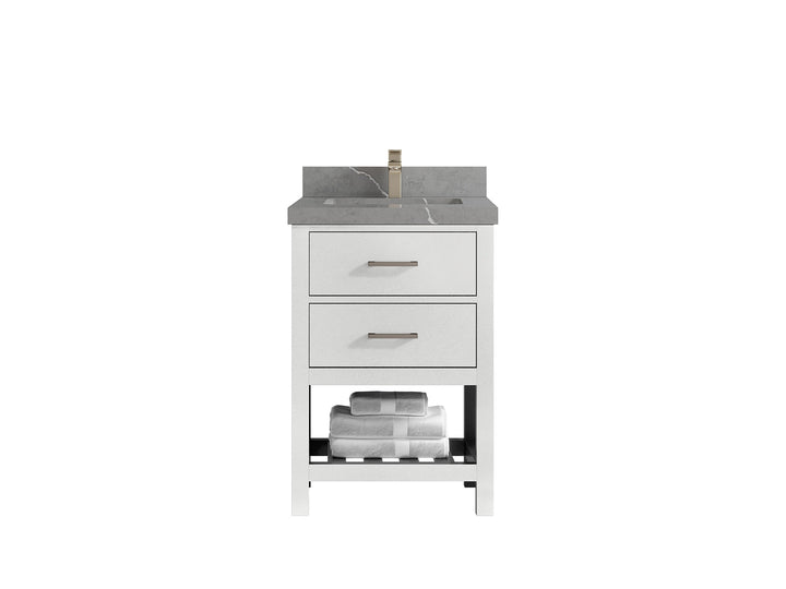 Parker 24 in. W x 22 in. D Single Sink Bathroom Vanity - photo 26