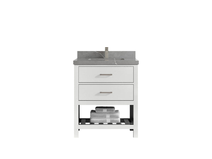 Parker 30 in. W x 22 in. D Single Sink Bathroom Vanity - photo 29