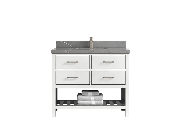 Parker 42 in. W x 22 in. D Single Sink Bathroom Vanity - photo 30
