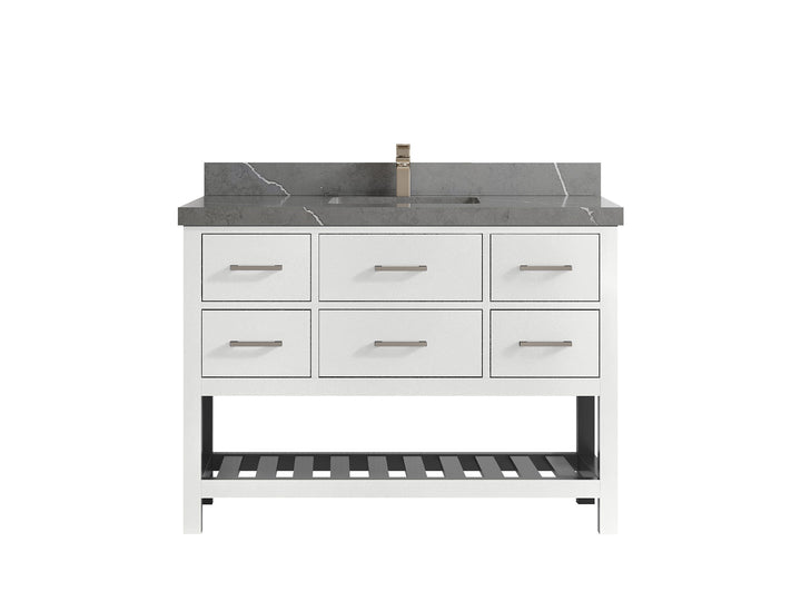 Parker 48 in. W x 22 in. D Single Sink Bathroom Vanity - photo 28
