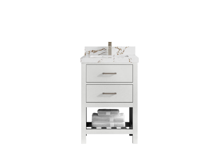Parker 24 in. W x 22 in. D Single Sink Bathroom Vanity - photo 28