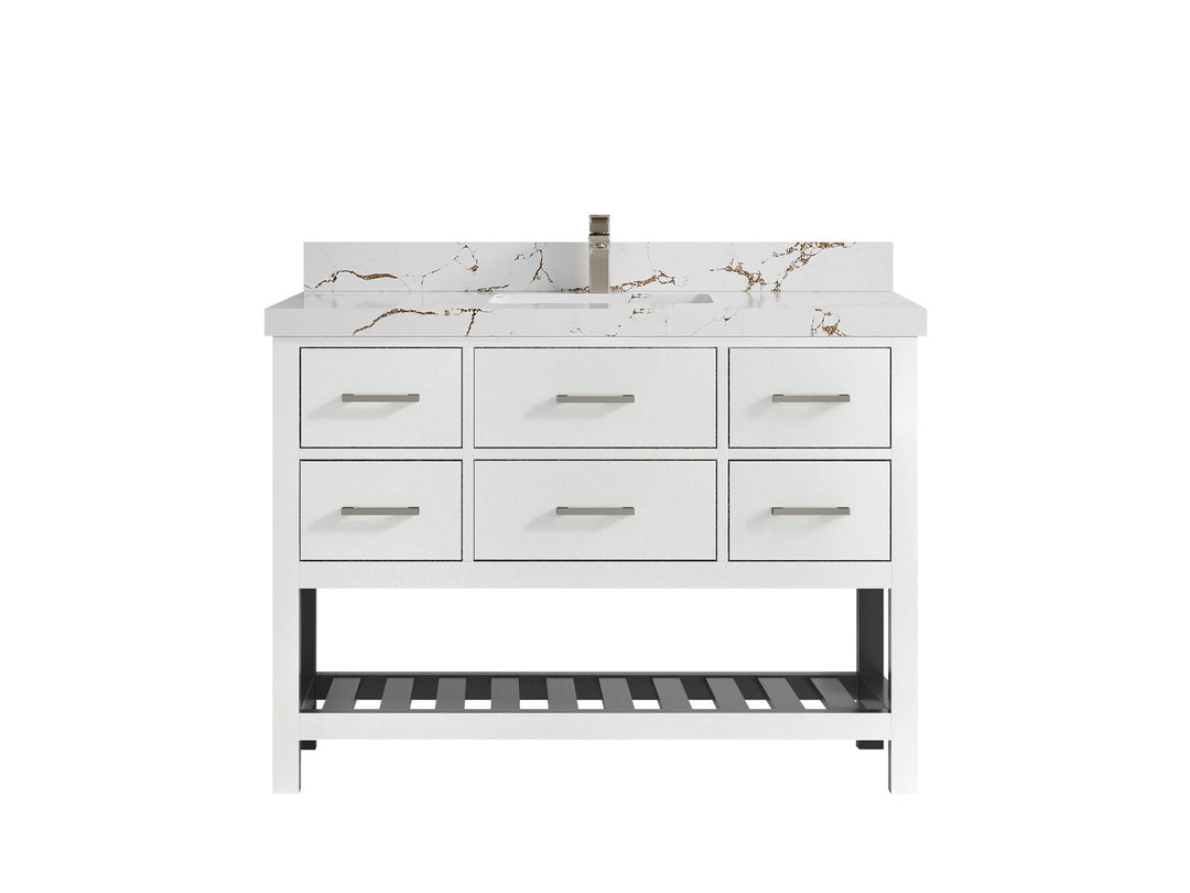 Parker 48 in. W x 22 in. D Single Sink Bathroom Vanity