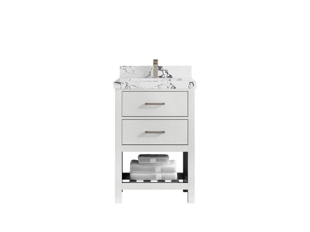 Parker 24 in. W x 22 in. D Single Sink Bathroom Vanity