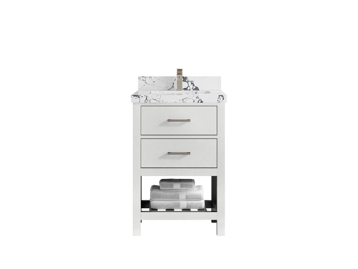 Parker 24 in. W x 22 in. D Single Sink Bathroom Vanity - photo 32