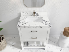 Parker 30 in. W x 22 in. D Single Sink Bathroom Vanity - photo 7