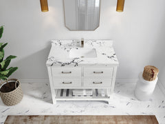 Parker 42 in. W x 22 in. D Single Sink Bathroom Vanity - photo 7