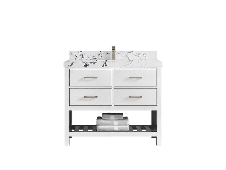 Parker 42 in. W x 22 in. D Single Sink Bathroom Vanity - photo 8