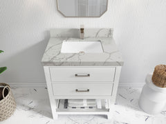 Parker 30 in. W x 22 in. D Single Sink Bathroom Vanity - photo 34