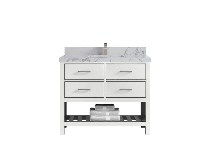 Parker 42 in. W x 22 in. D Single Sink Bathroom Vanity - photo 36