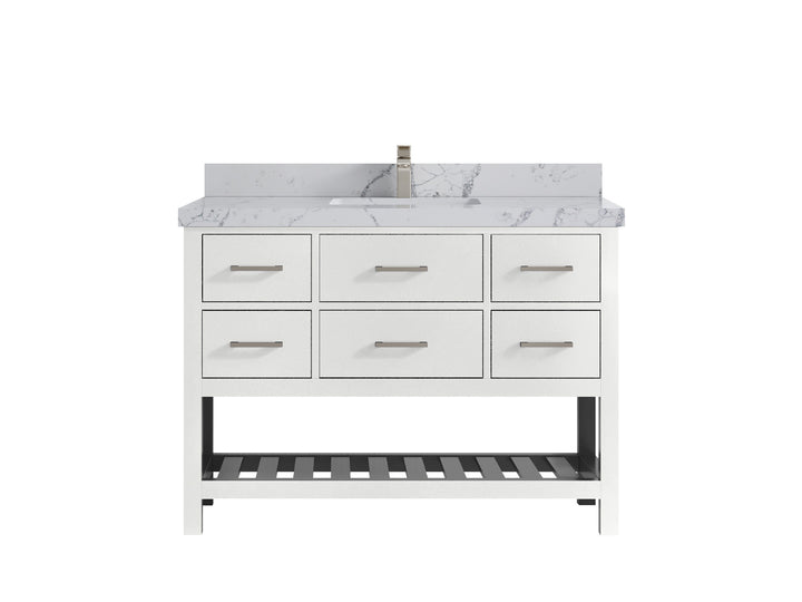 Parker 48 in. W x 22 in. D Single Sink Bathroom Vanity - photo 36