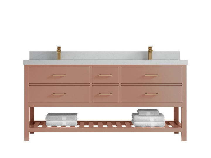 Parker 72 in. W x 22 in. D Double Sink Bathroom Vanity - photo 13