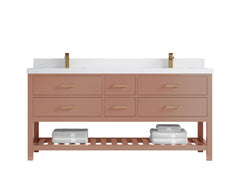 Parker 72 in. W x 22 in. D Double Sink Bathroom Vanity - photo 51
