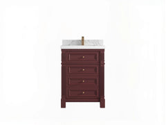 Paris 24 in. W x 22 in. D Single Sink Bathroom Vanity - photo 1
