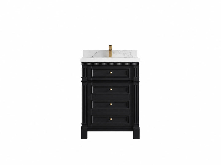 Paris 24 in. W x 22 in. D Single Sink Bathroom Vanity - photo 1